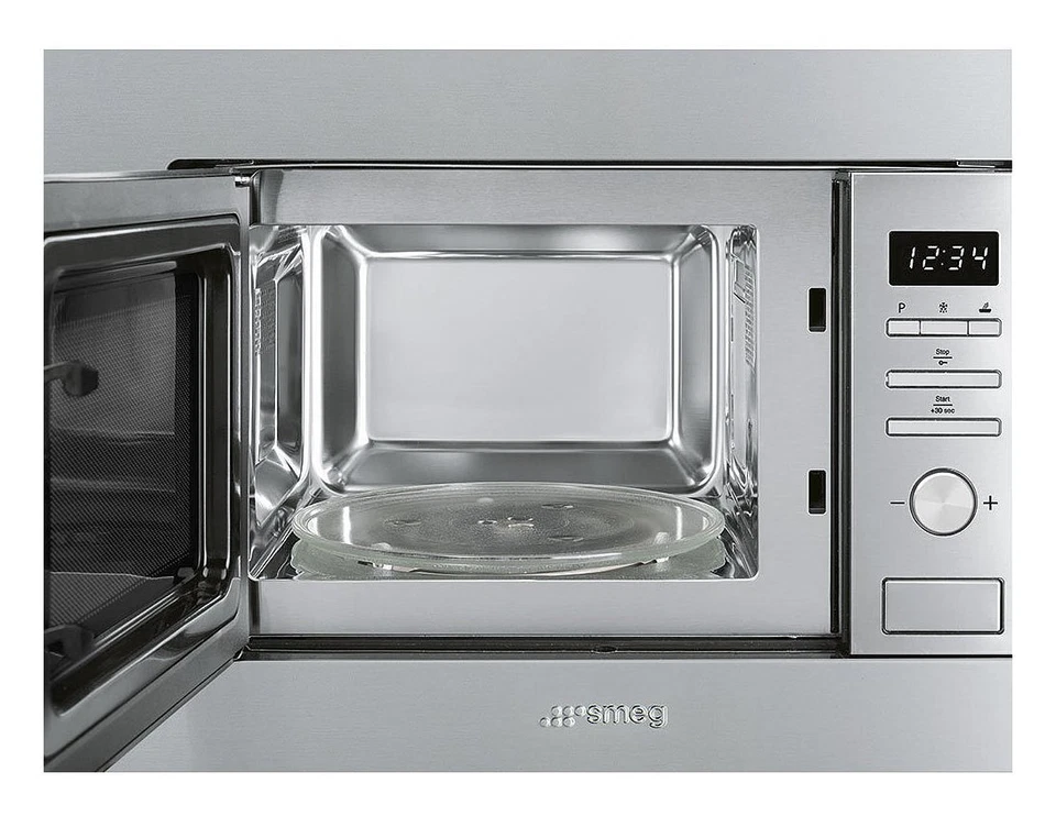 Smeg Microonde incasso ( (20Lt) ) UNIVERSALE FMI020X Inox (60cm) 800W - Immagine 2 di 2