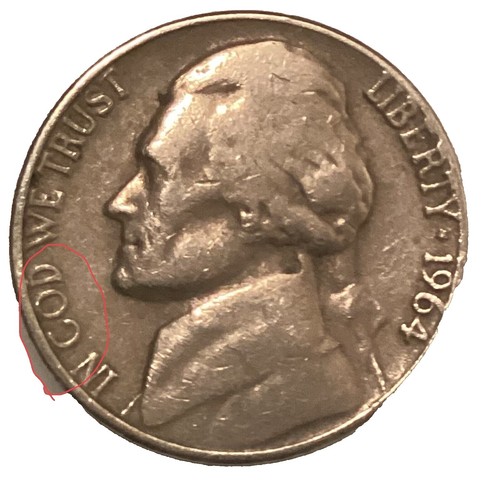 L123  3枚セット 鯉城　LIBERTY 1964 Three Rare Nickels Collection Liberty, Buffalo, Jefferson Silver