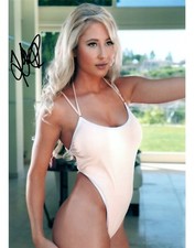 Kristin Daniells Danielle Signed Autograph 8x10 Photo Hot Sexy Maxim Model COA 