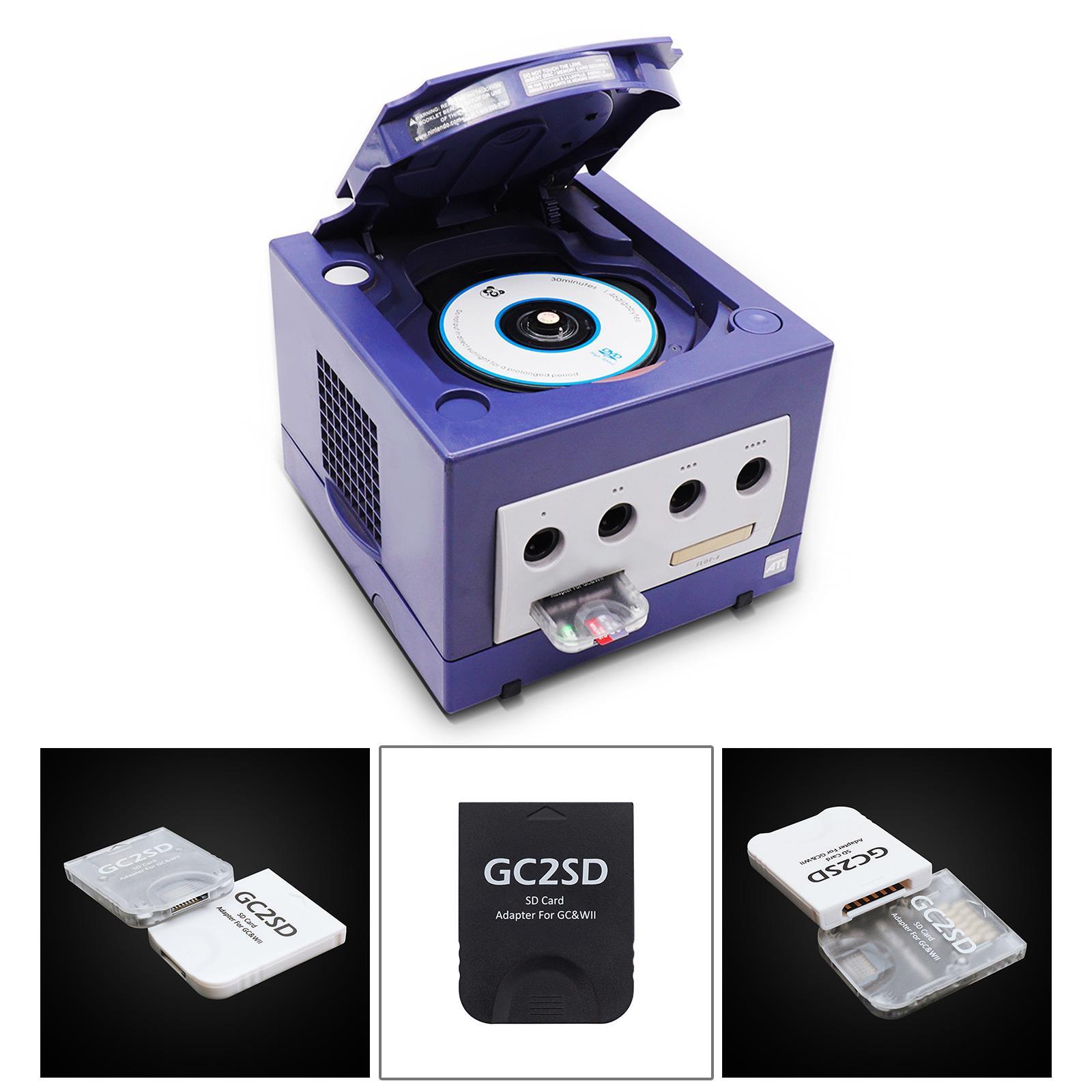 For Nintendo GameCube Wii GC2SD TF Card Reader Memory Card Adapter | eBay