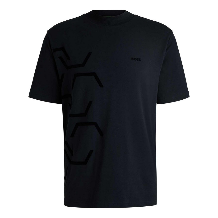 МУЖСКАЯ футболка HUGO BOSS ТЕМНО-СИНИЙ TOCK HEXAQUILT 50531570402 15290₽