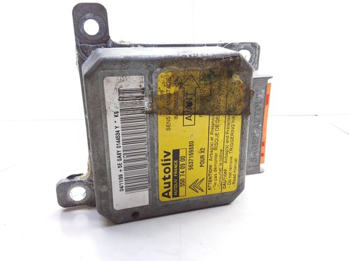 CITROËN XANTIA X2 Airbag-Steuergerät 550740900 9637169880 2000 10658684