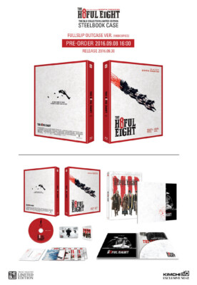USED] The Hateful Eight BLU-RAY Steelbook Limited Edition Full