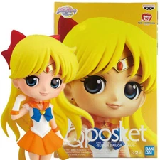 Banpresto Pretty Guardian Sailor Moon Super Sailor Venus Q Posket Ver A Figure