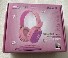 Riwbox Kids/Family Headphones, CS6 Lightweight Foldable Stereo Headphones