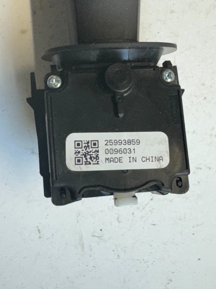 Interruptor de control de limpiaparabrisas Chevrolet Traverse 2009-2012 OEM 25993859 Foto 3 de 4