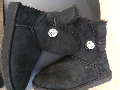 UGG AUSTRALIA BAILEY BUTTON BLING WOMEN BOOTS