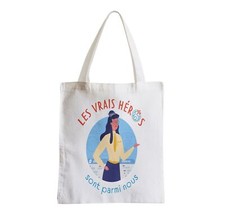 Sac en Tissu Nouveaux Super Héros Les Vrais - Hôtesse de l'Air