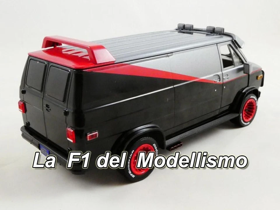 Greenlight GMC Vandura Van A-Team A TEAM 1983 1/24 84072 - Immagine 3 di 4