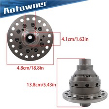 For Dana 30 Front 27 Spline 3.73 Ratio Limited Slip Differential Sl D30-4-27-lsd