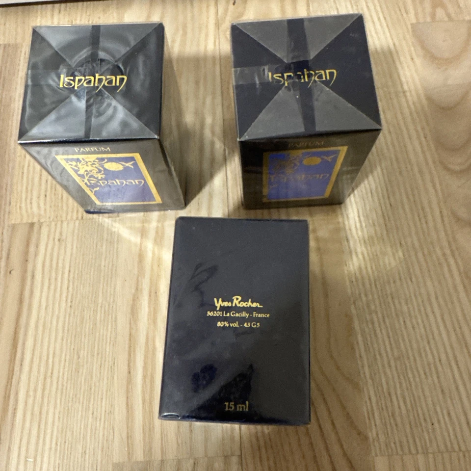 Perfume Ispahan Yves Rocher 15ml Blister .5 fl. OZ. Made in France 43 G5 80% New - Image 3 of 3