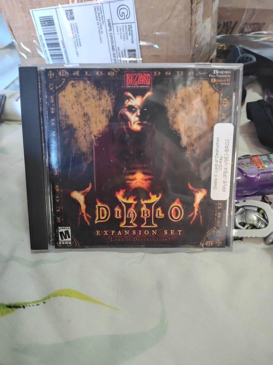 Diablo II (2) + Expansion Set Lord Of Destruction - PC - FR - Avec Notice