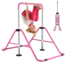 Gymnastics Bar for Age 3-7 Years Old, Gymnastic Equipment for Home, Adjustabl...