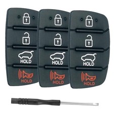 Key Fob Rubber Button Replacement Fits for Hyundai Santa Fe Hyundai Sonata