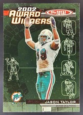 2003 Topps Football Total Jason Taylor Award Winners #AW17 Miami Dolphins