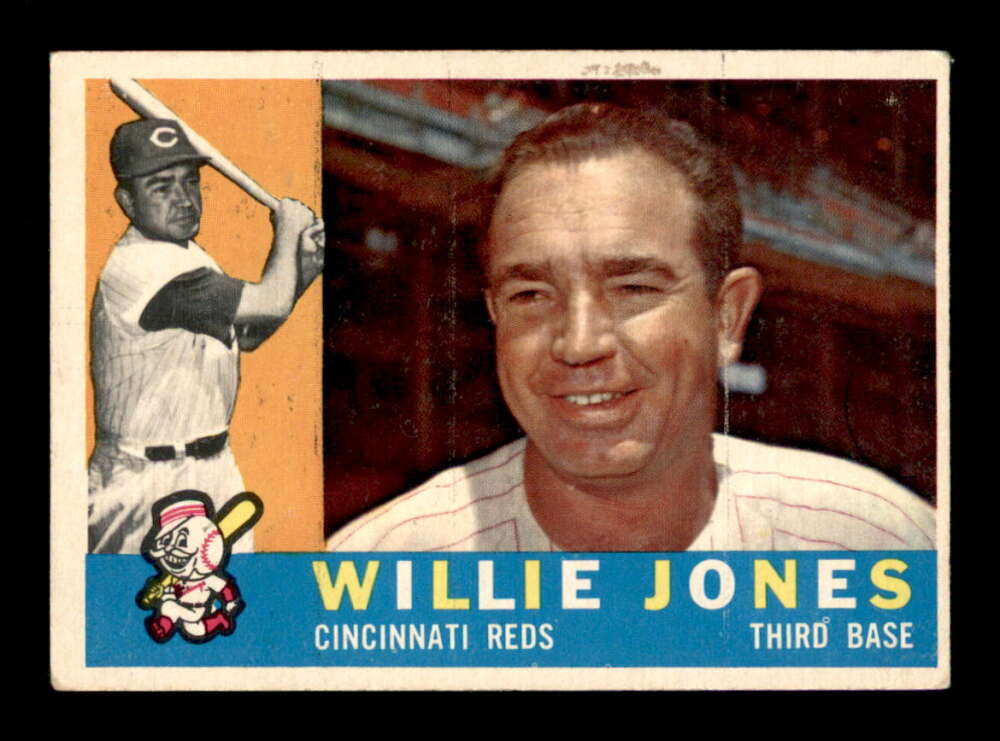 1960 Topps #289 Willie Jones  VG/VGEX X3116084
