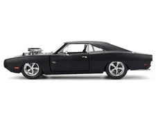 1970 Dodge Charger R/T Matt Black "Fast & Furious" (2009) Movie "Fast & Furious"