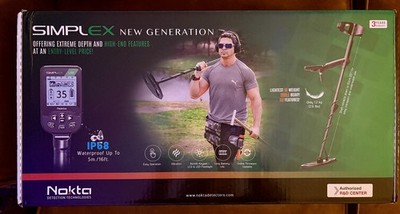 Nokta Simplex LITE Waterproof Metal Detector  ''Next Generation'' 3 Year Warranty