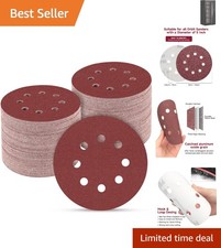 Durable 165PCS Sanding Discs 5-Inch - Complete Grit for Precision Sanding 0.24 per gallon
