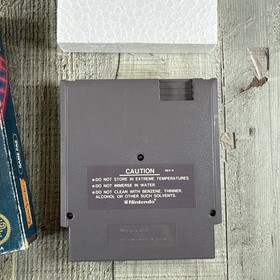 Gun.Smoke (Nintendo NES) Game Box Styrofoam Tested Working No Manual