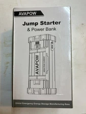 New AVAPOW A58 Car Jump Starter 4000A Peak 27800mAh Power Pack BLACK
