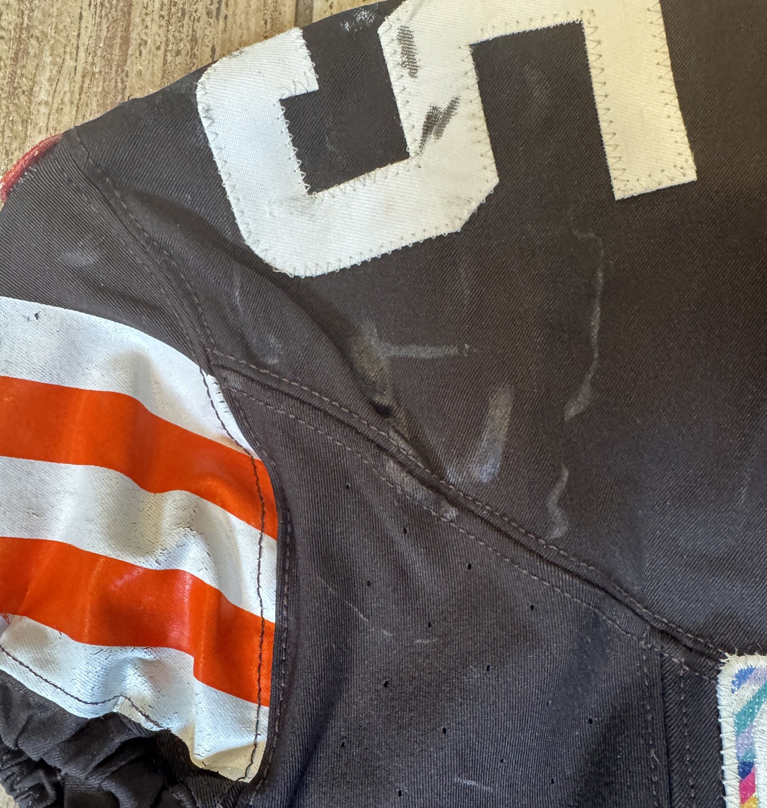 Joel Bitonio GAME WORN 10/27/24💪PHOTO MATCHED📸Cleveland Browns Nike NFL Jersey view 17