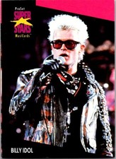 1991 Pro Set SuperStars MusiCards #188 Billy Idol