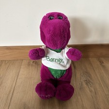 VTG 1992 Barney Purple Dinosaur plush T-Shirt 10" Vintage the lyons group