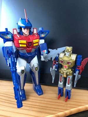 READ! Replacement Transformers G1 Masterforce Pretender Metalhawk 3d Resin Lot
