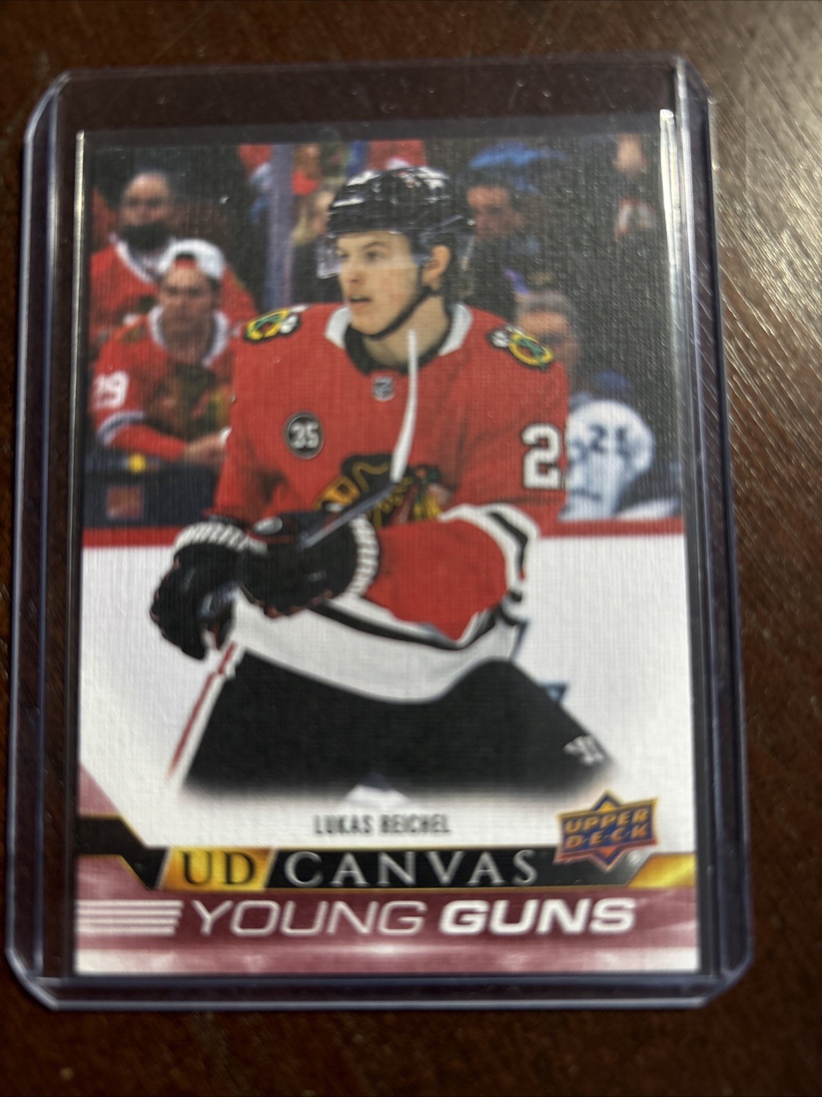 2022-23 Upper Deck Series 1 - Ud Canvas Young Guns Lukas Reichel #C110 (RC)