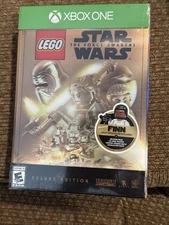 LEGO Star Wars The Force Awakens Deluxe Edition Xbox One w/Finn Minifigure NEW