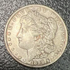 1898 Morgan Silver Dollar $1 Coin Circulated 0.9 Fineness