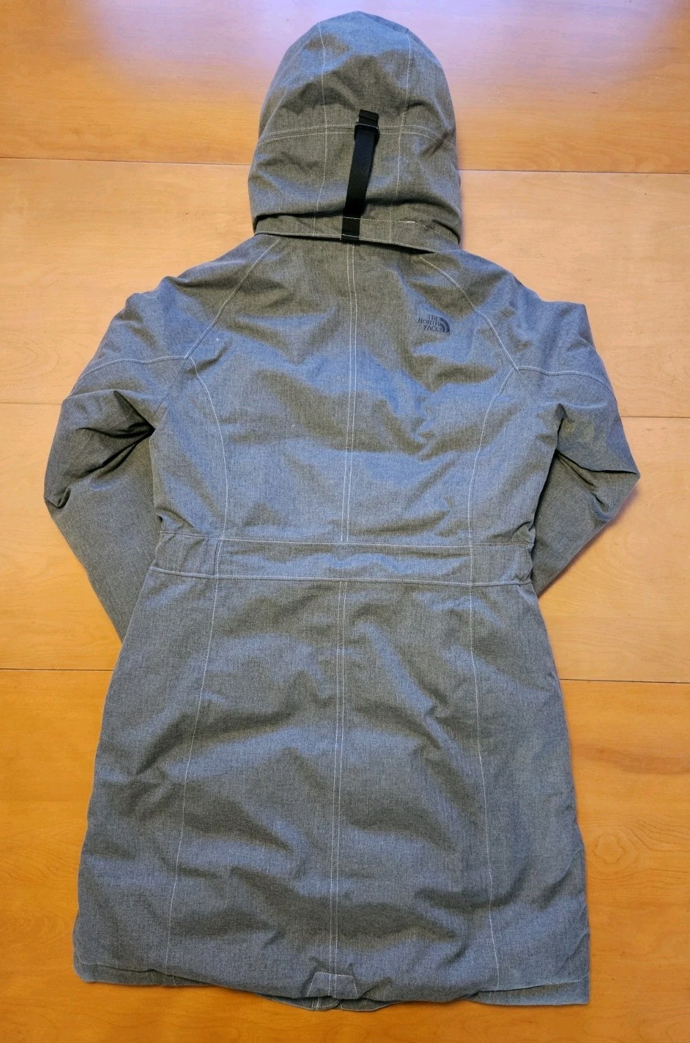 North Face Hyvent Goose Down Parka Womens Small Arctic Jacket Removable Hood thumbnail 14