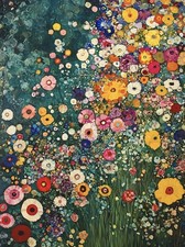 Diamond Art Kits for Adults, Flower 5D Diamond Painting Kits for Beginner DIY