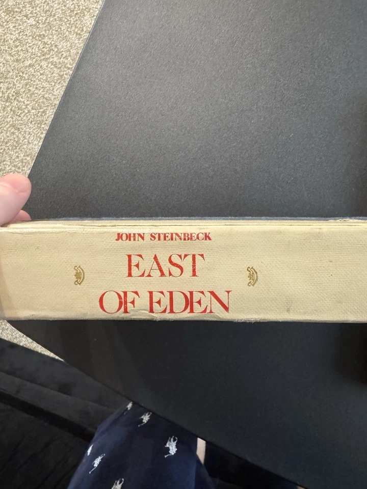 1952 EAST OF EDEN by JOHN STEINBECK First Edition Later Printing Hardcover - Imagem 2 de 4