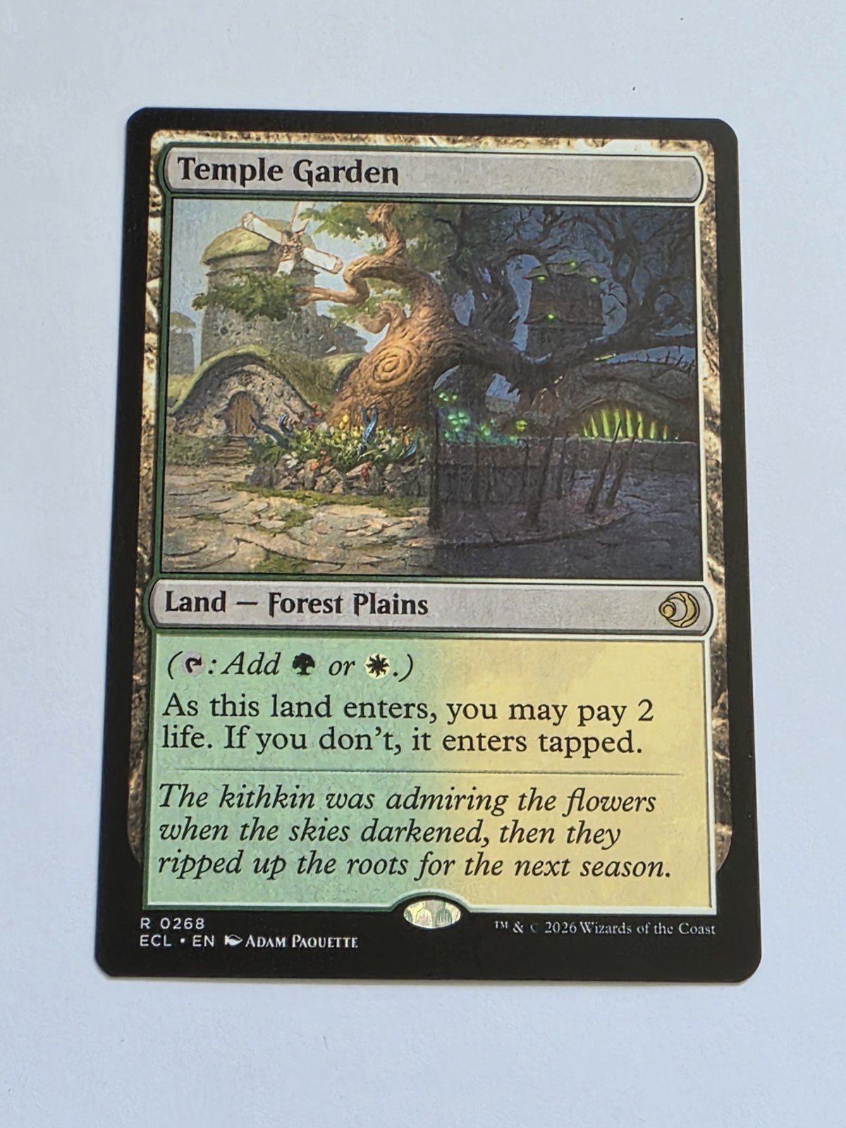 Temple Garden - Lorwyn Eclipsed - Regular - Near Mint/Unplayed