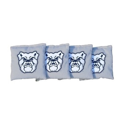 Cornhole Bags Butler White ACA Regulation 6x6 Corn Filled Durable Duck