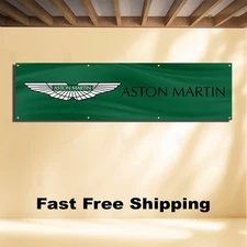 ASTON MARTIN 2'X8' BANNER FLAG