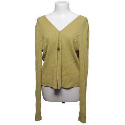H&M, Strickjacke, Damen, Größe: XXL, Grün, Polyamid/Viskose, Einfarbig #MpO