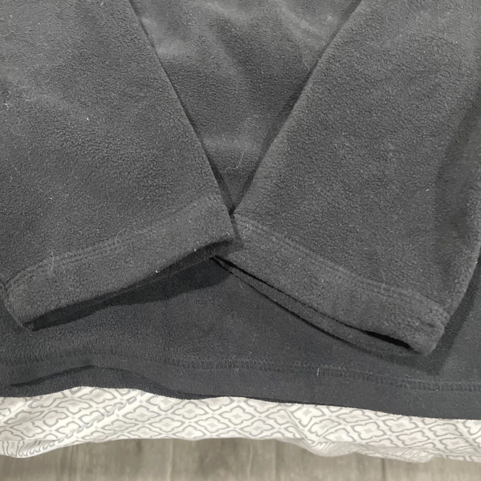 Gander Mountain Mens Large 1/4 Zip Fleece Long Sleeve Black Guide Series - Image 3 of 3