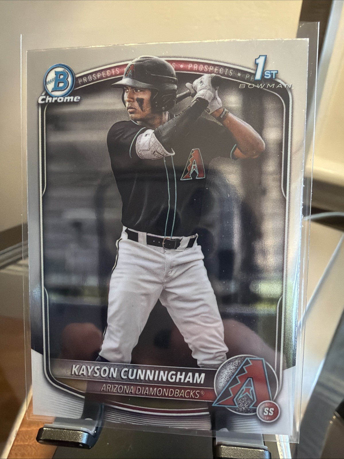 2025 Bowman Draft Chrome - #BDC-84 Kayson Cunningham Diamondbacks 1st Bowman