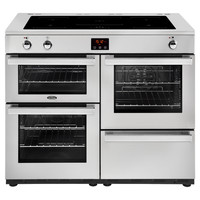 Belling Cookcentre 110cm Induction Range Cooker S. Steel 110Ei PROF Sta Grade C
