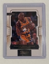 2010 Panini Kareem Abdul Jabbar hard auto #33 KAJ