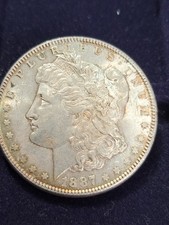 1887 Philadelphia Mint Silver Morgan Dollar United States