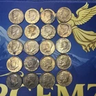 Toned Roll of 20 40 %silver kennedy halves Toners
