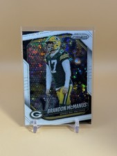 2025 Panini Prizm - Brandon McManus #290 White Disco Prizm Exclusive SP Packers