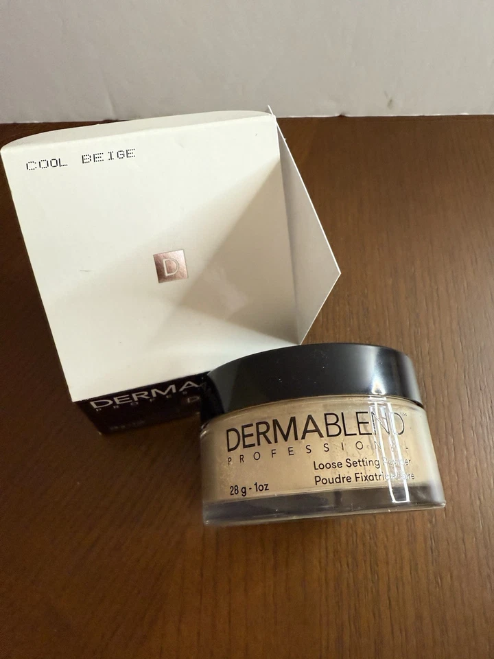 Dermablend Loose Setting Powder Cool Beige, 1oz- Brand  New-Unopened-Great Deal! - Image 2 of 4