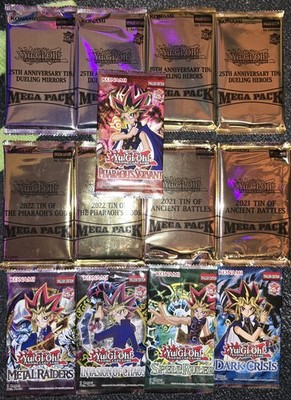 13× Yu-Gi-Oh! 2025 Mega-Pack Booster-EN/DE -New-Sealed Und Andere Mega Packs