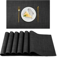 Tischsets 6Er Set Abwaschbar Pvc HitzebestäNdig Rutschfest Platzdeckchen KüChe