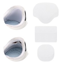 16 Pcs Shoe Heel Repair Patch Set Self-Adhesive Sneaker Inside Patches, White